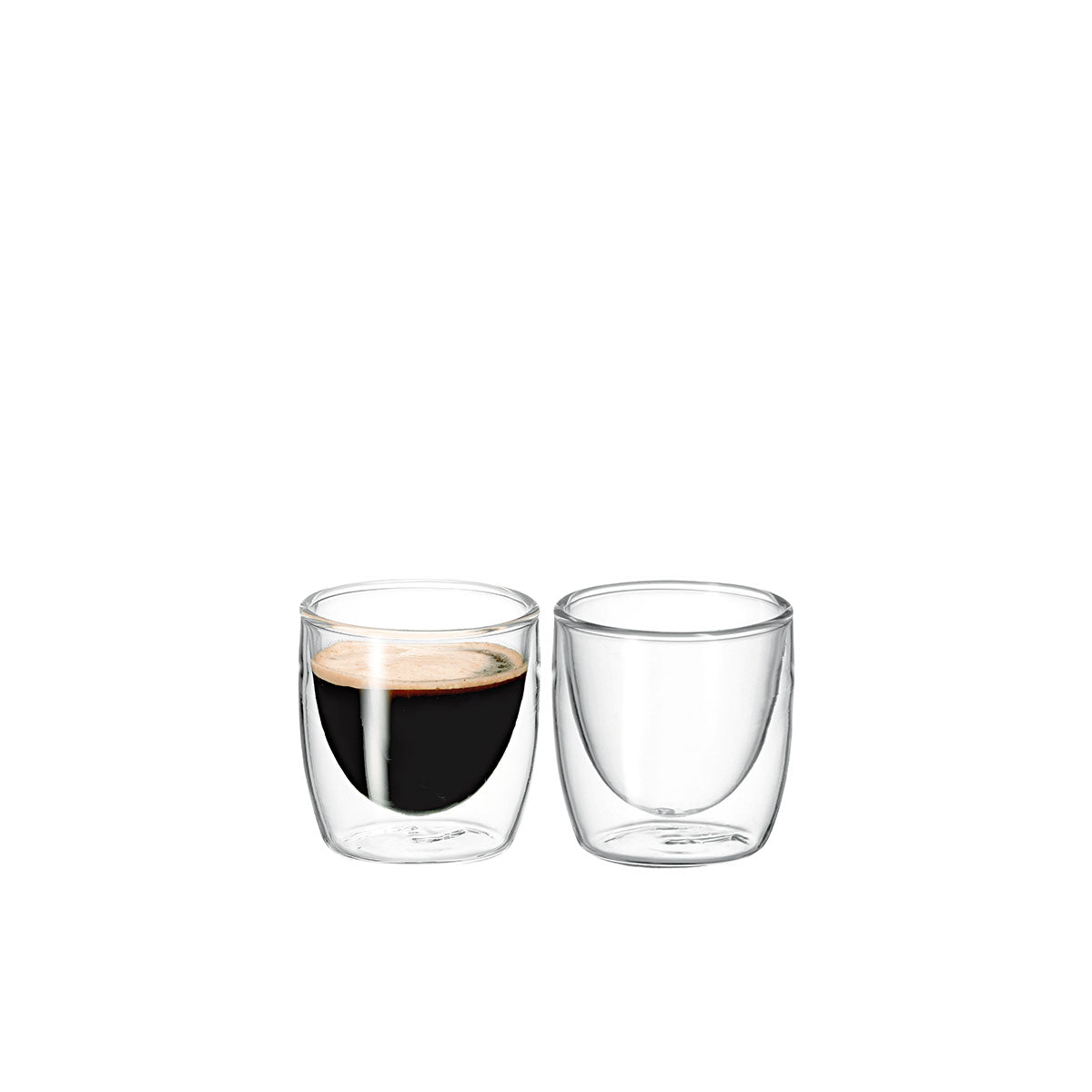 Caffe Twin Wall Glass Set of 2 - 100ml