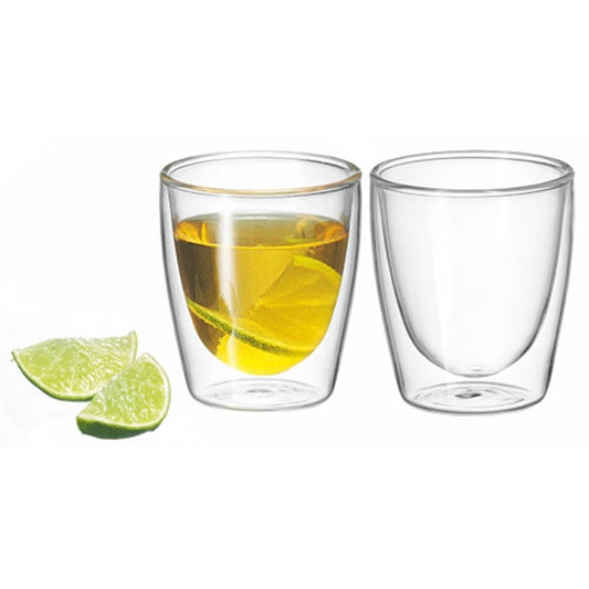 Caffe Twin Wall Glass Set of 2 - 150ml