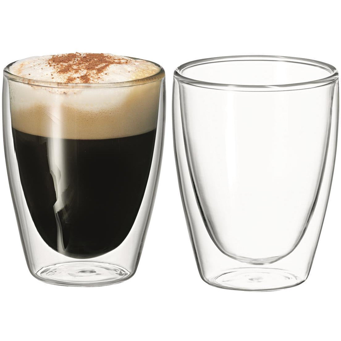 Caffe Twin Wall Glass Set of 2 - 250ml