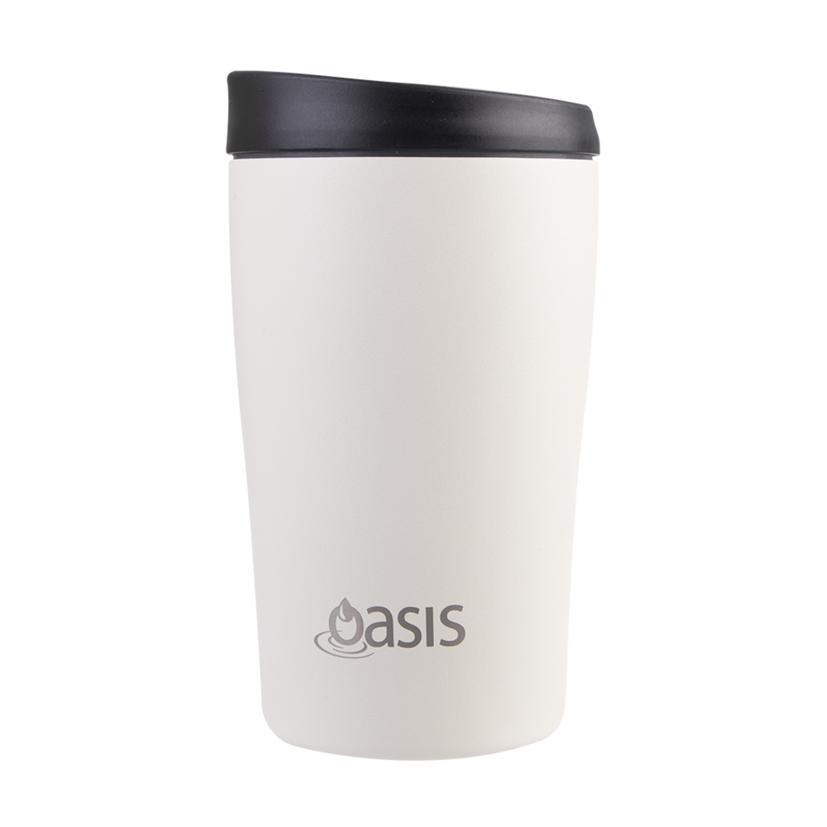 Stainless Steel Double Wall Travel Cup 380ml Alabaster