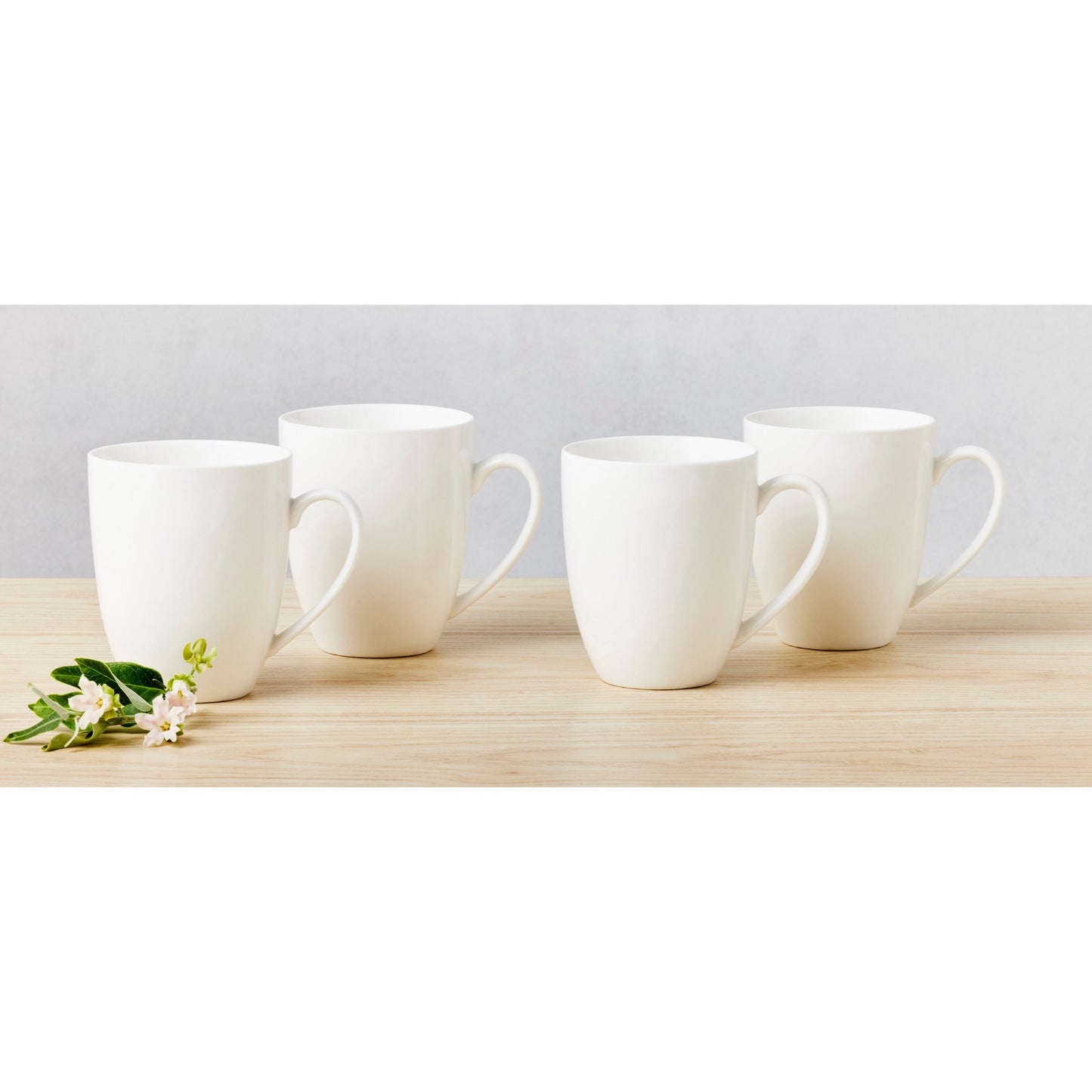 White Basics Coupe Mug 450Ml