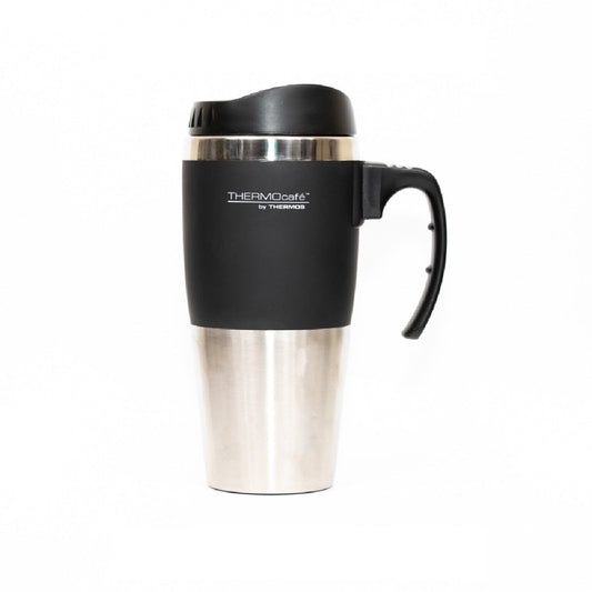 THERMOcafe Double Wall Travel Mug Black Trim - 450ml